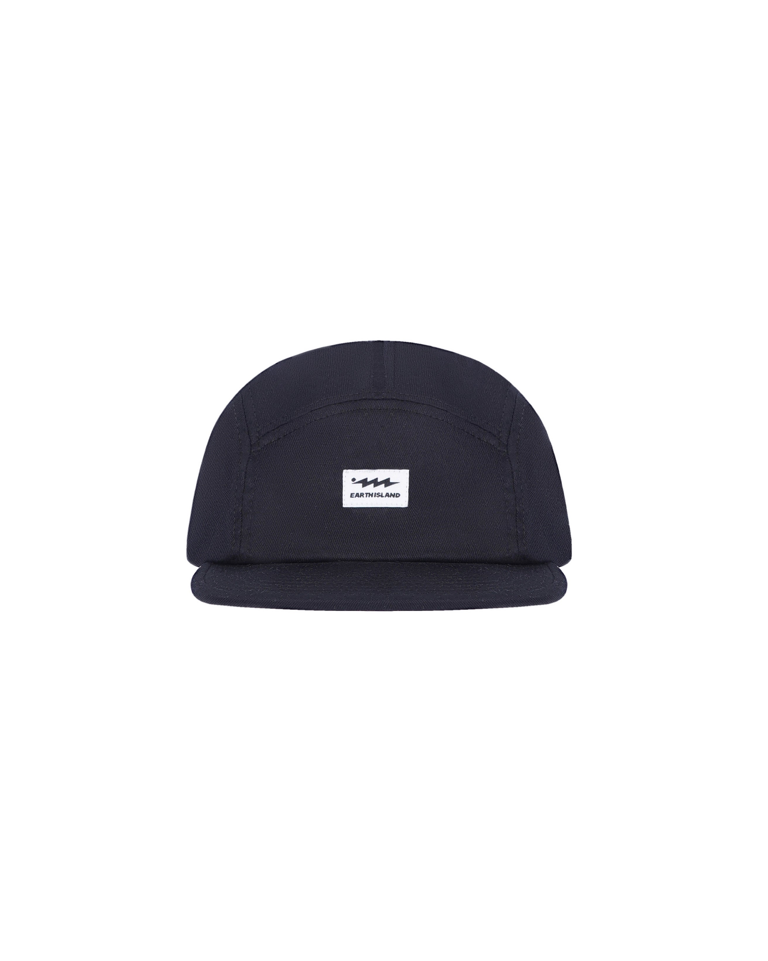 5 Panel Cap - Black / Ivory – Earth Island