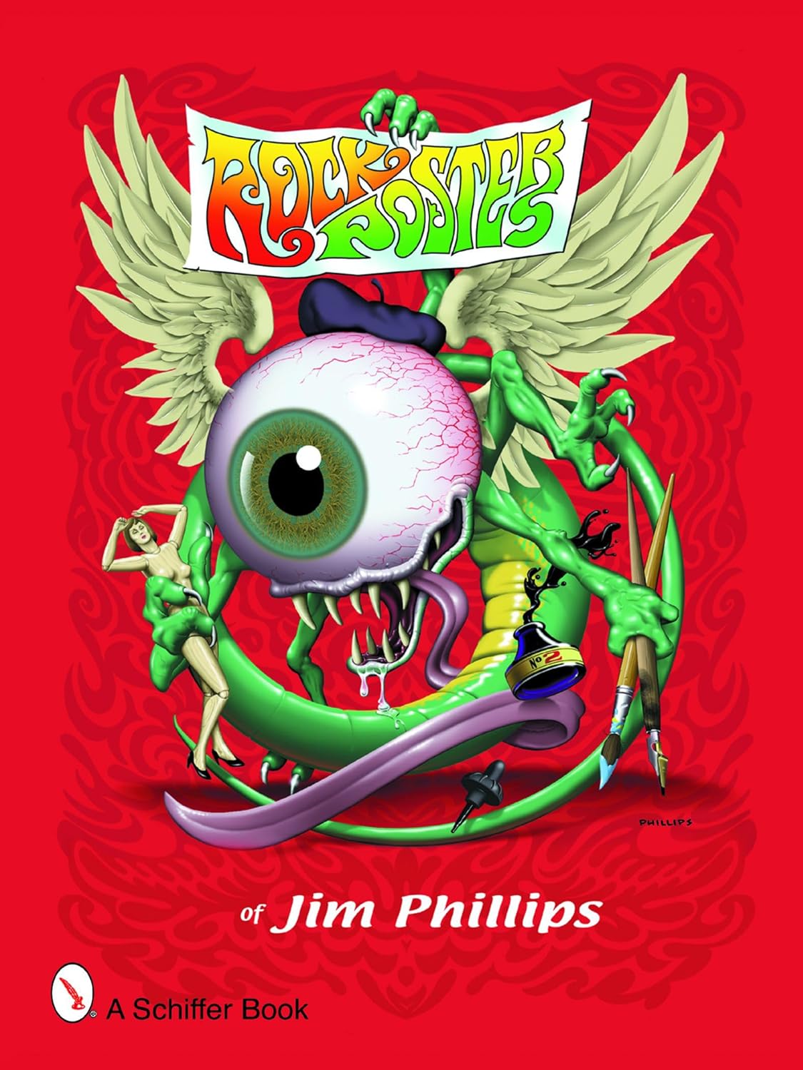 ROCK POSTERS OF JIM PHILLIPS