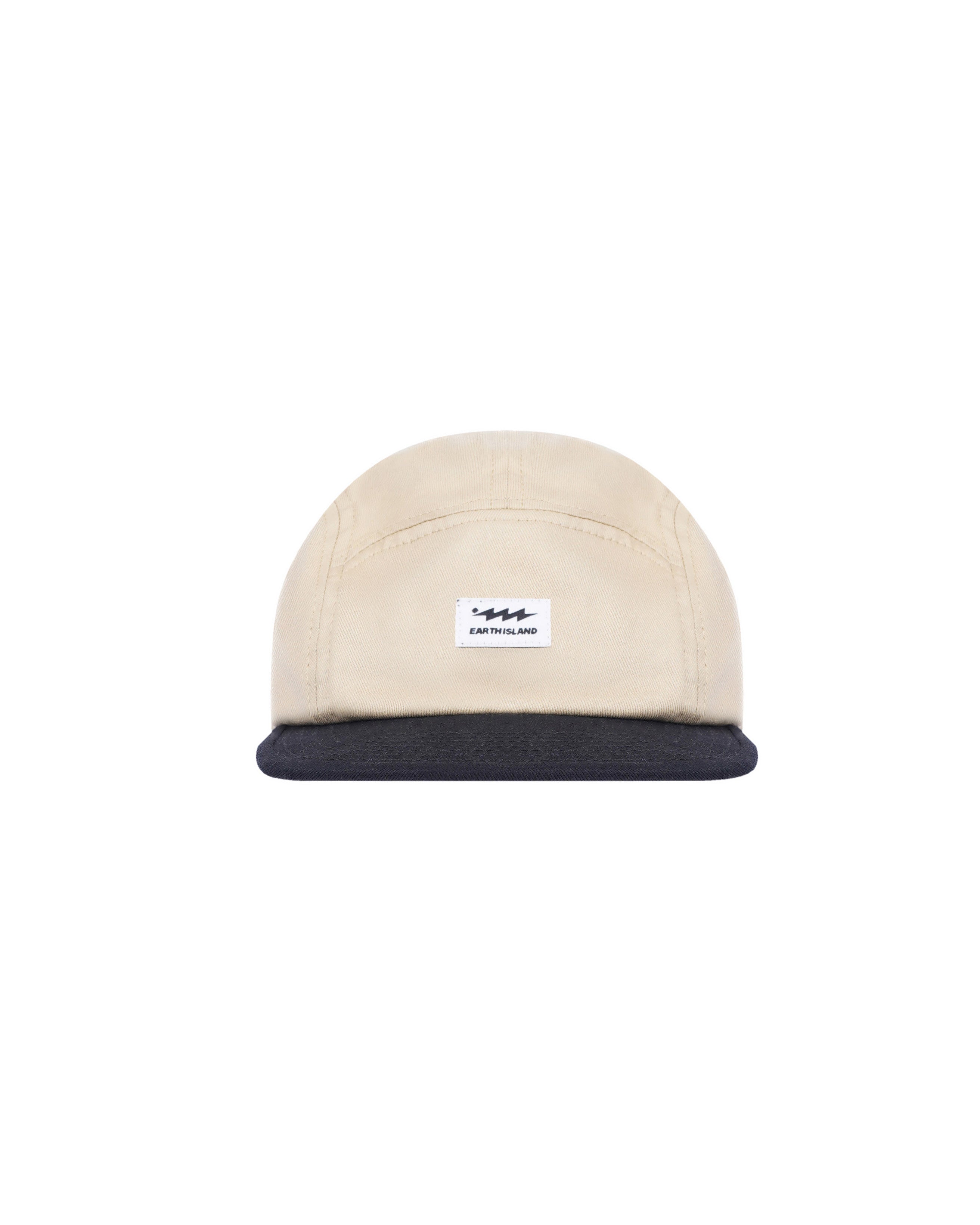5 Panel Cap - Black / Ivory – Earth Island