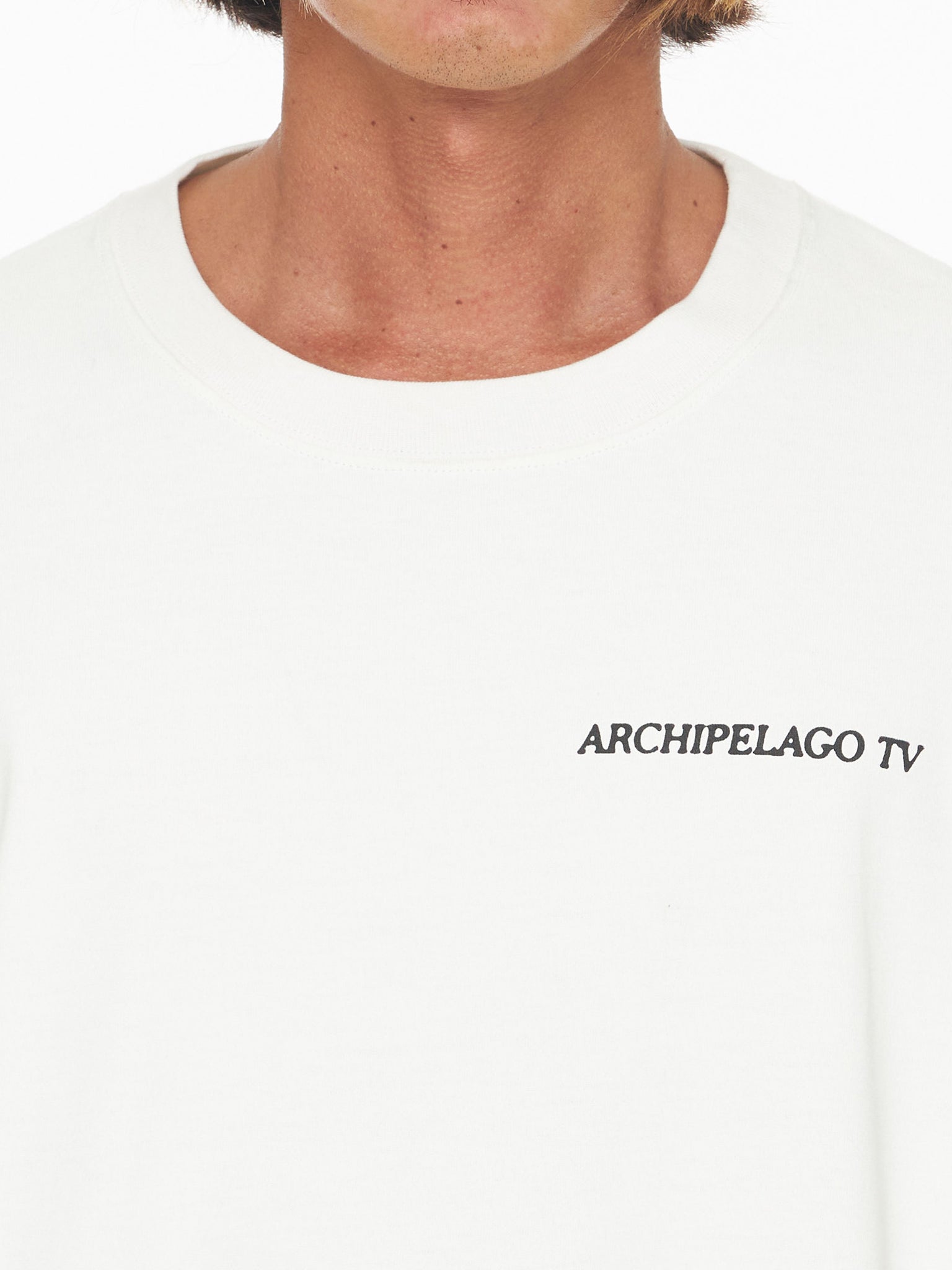 ARCHIPELAGO TV GLOBE WHITE - LONG SLEEVE